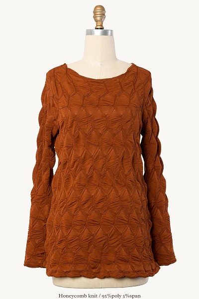 PT11643 HONEYCOMB KNIT